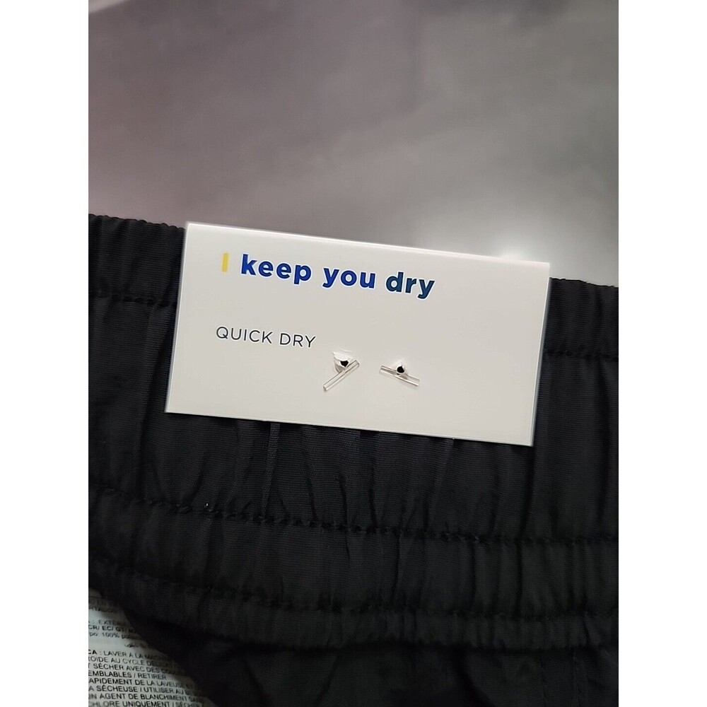 Old Navy Ankle-Zip Cargo Joggers Womens S Petite Black Quick Dry Nylon NEW - Picture 7 of 11
